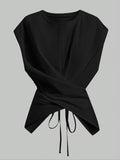 Slimming Versatile Short-sleeve T-shirt New Summer Style