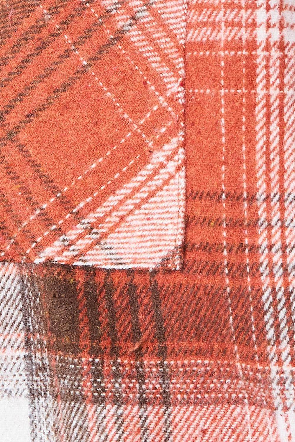 Plaid Collared Neck Long Sleeve Shirt for Stylish Outfits