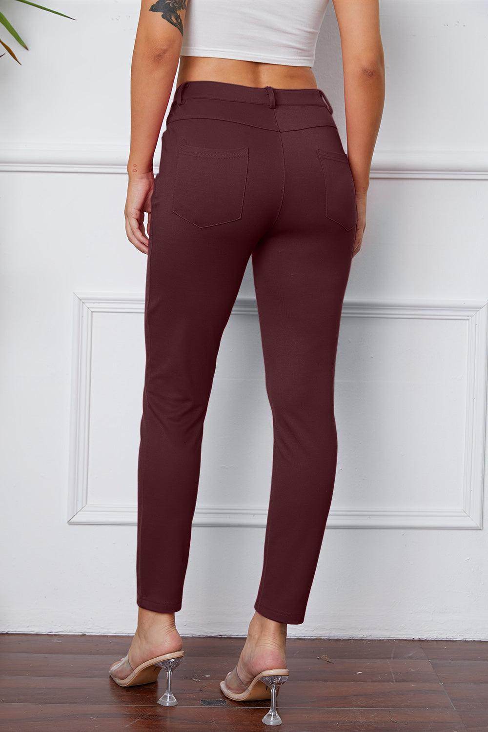 StretchyStitch Pants by Basic Bae for Comfort and Style