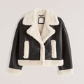Women’s Aviator B3 Sheepskin Shearling Riding Leather Jacket