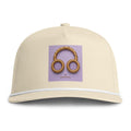 Lavender Headphone Sunwashed Rope Cap – Retro Rope Headphones Embroidered Baseball Hat