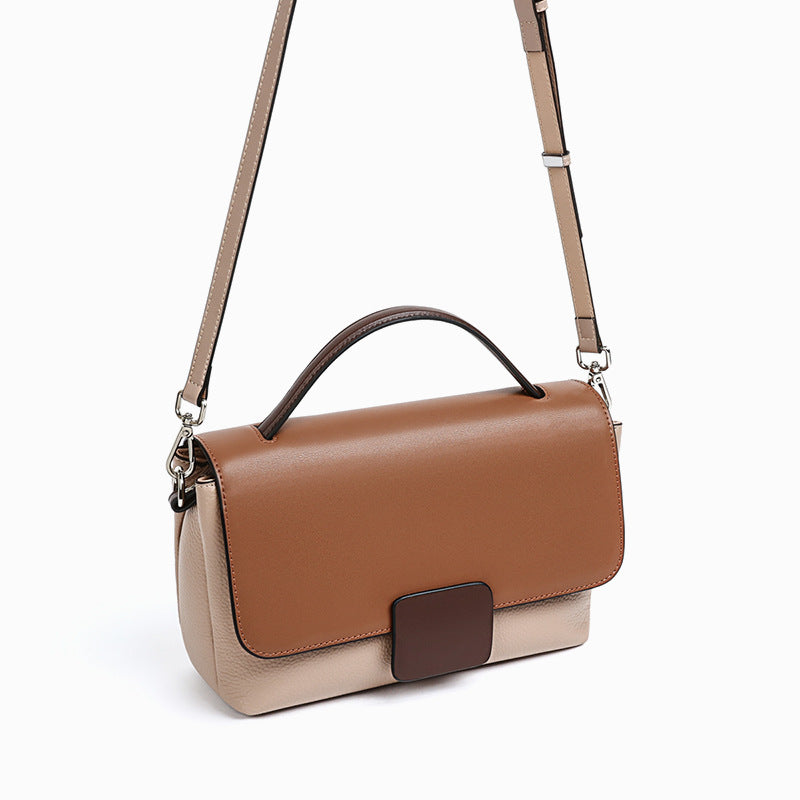 Genuine leather crossbody bag women shoulder handbag tote bag