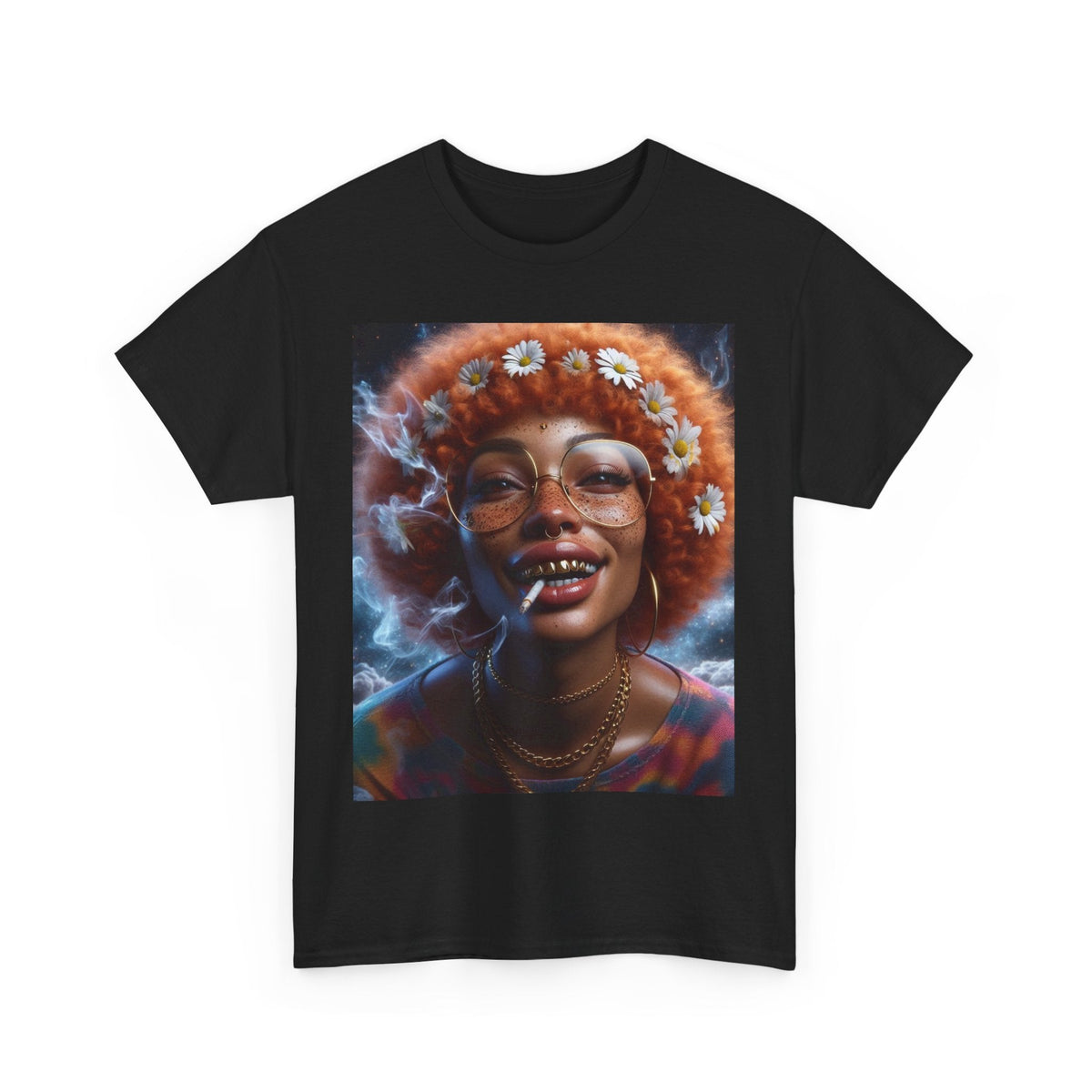 “Hella Trippy” Cotton Graphic Tee