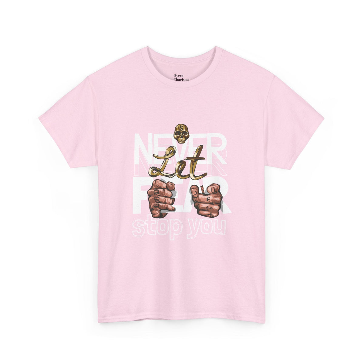 Never Give Up Heavy Cotton Tee