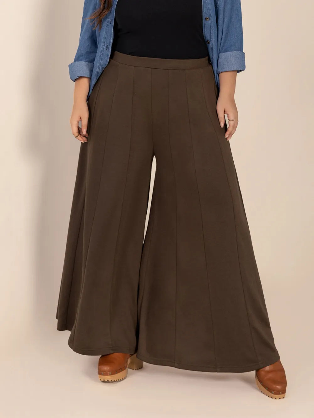 Wide Leg Pants with Pockets