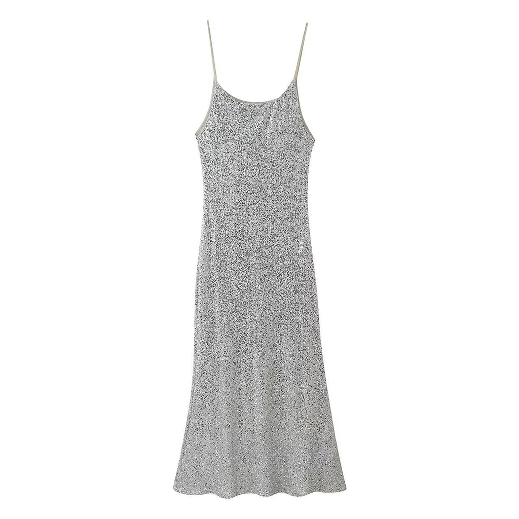 Women Clothing Top Sexy Beads Decoration Underwear Dress