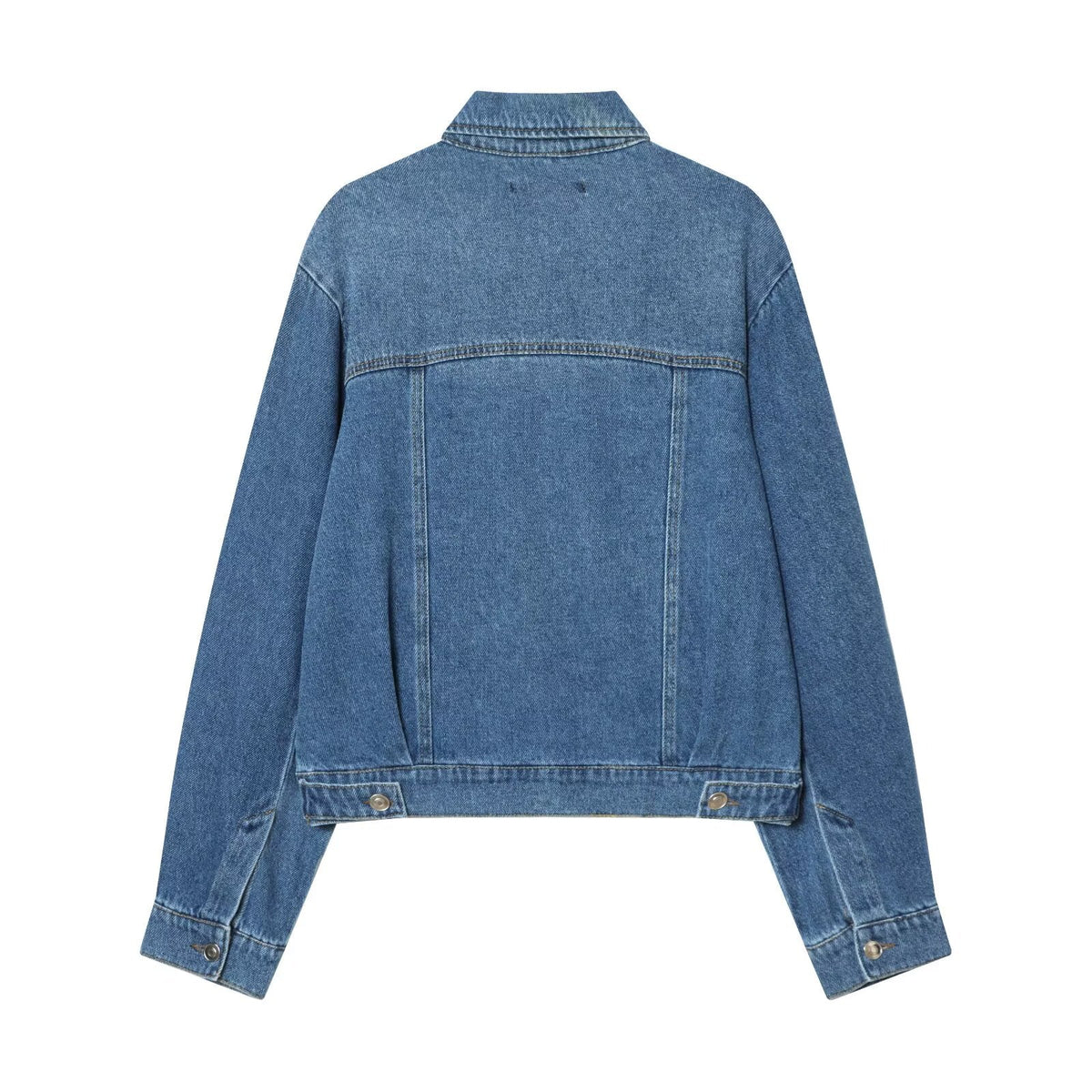 Autumn Winter Women Clothing Design Slimming Fashionable Casual Denim Jacket Coat Women