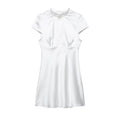 Summer Women Clothing Sexy Silk Satin Texture Dress