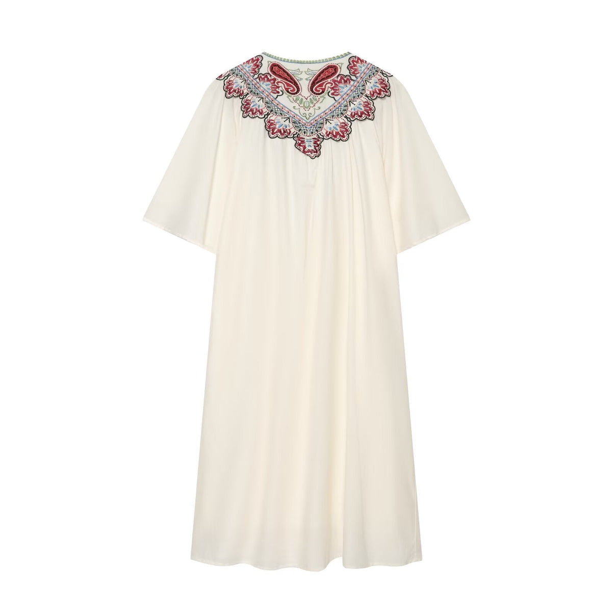 Women Clothing Summer Holiday Casual Loose Midi Dress