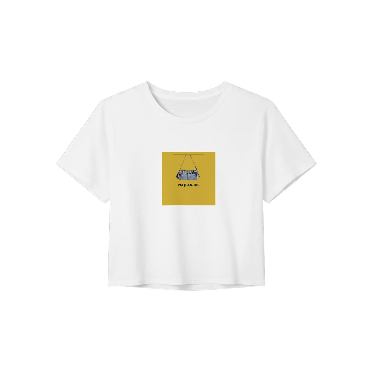 Women’s Crop Tee | Bella+Canvas 8882 White