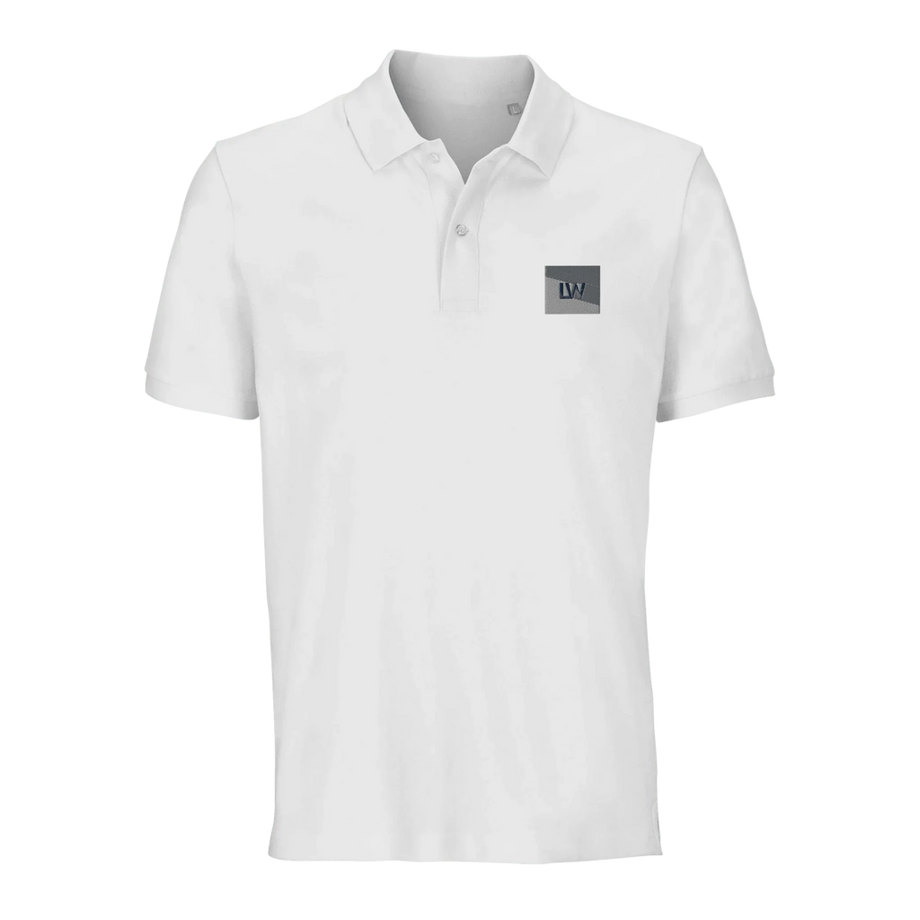 Store Logo Unisex Organic Polo Shirt Comfortable Fit | SOL'S Pegase 04242 White