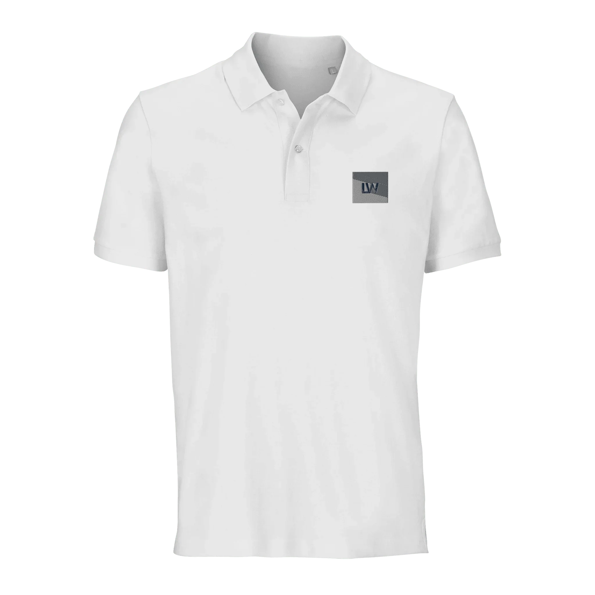 Store Logo Unisex Organic Polo Shirt Comfortable Fit | SOL'S Pegase 04242 White