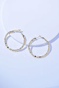 Stylish Alloy Hoop Earrings for Everyday Wear