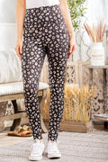 Heimish Full Size Leopard High Waist Leggings for Women