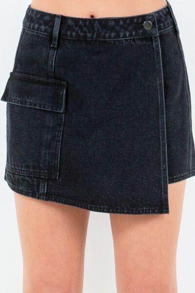 American Bazi Cargo Pocket Mini Skort for Trendy Style