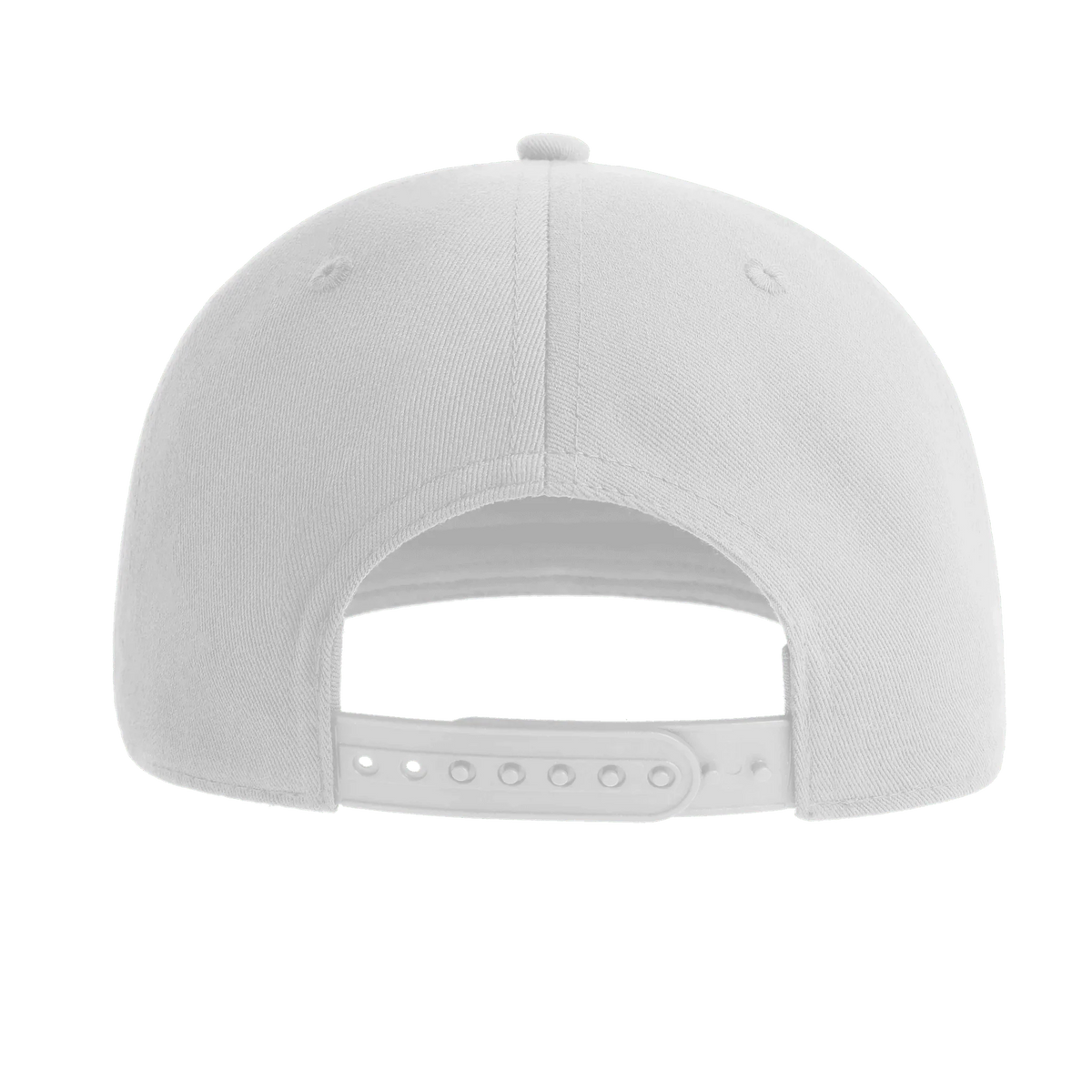 5 Panel Retro Snapback Cap | Beechfield B610 White