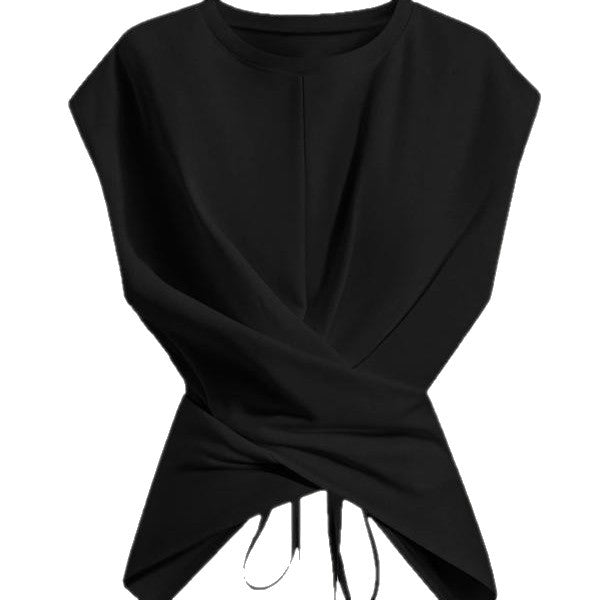 Slimming Versatile Short-sleeve T-shirt New Summer Style