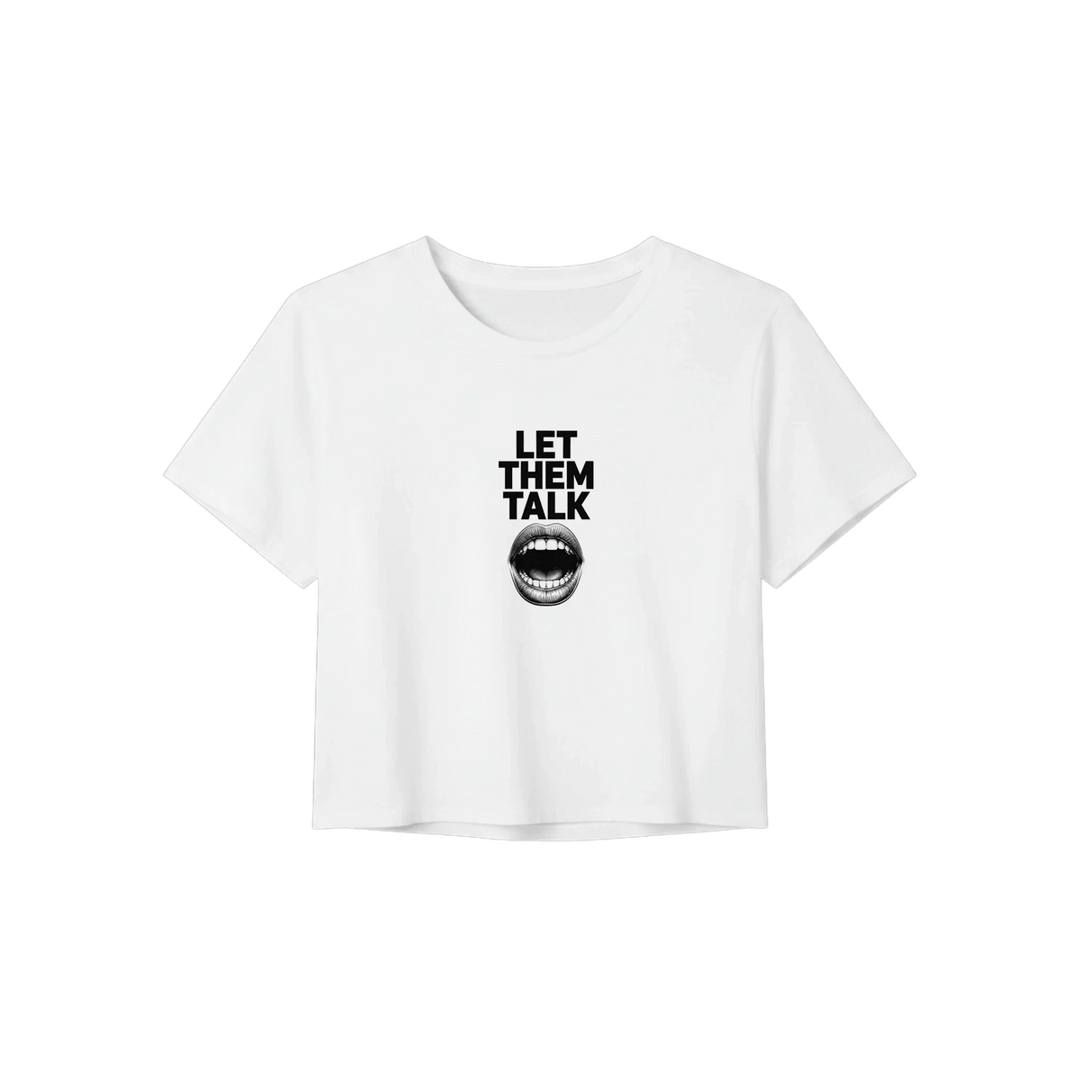 Women’s Crop Tee | Bella+Canvas 8882 White