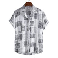 Casual Printed Short Sleeve Shirt