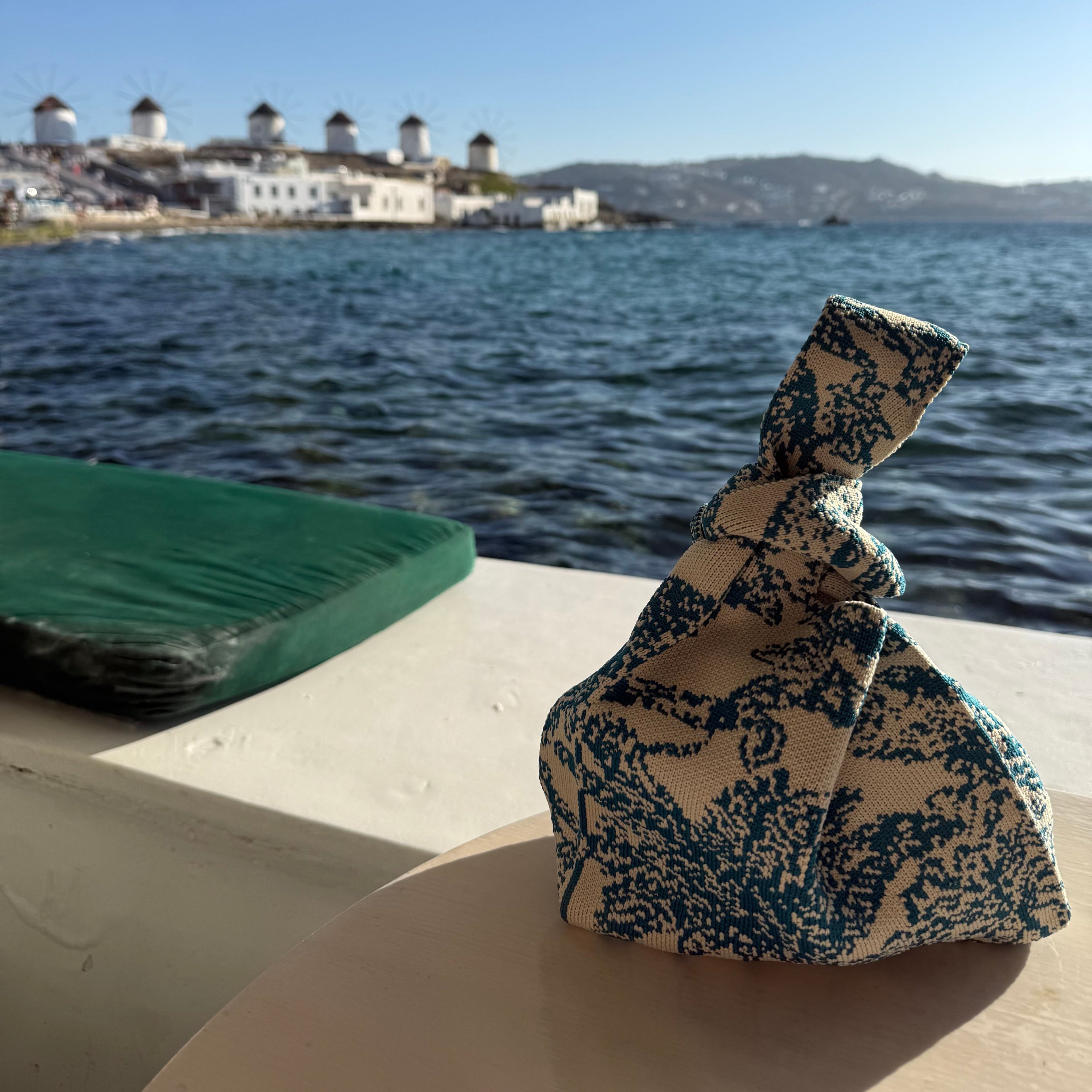 The Palm Beach Blue Handbag