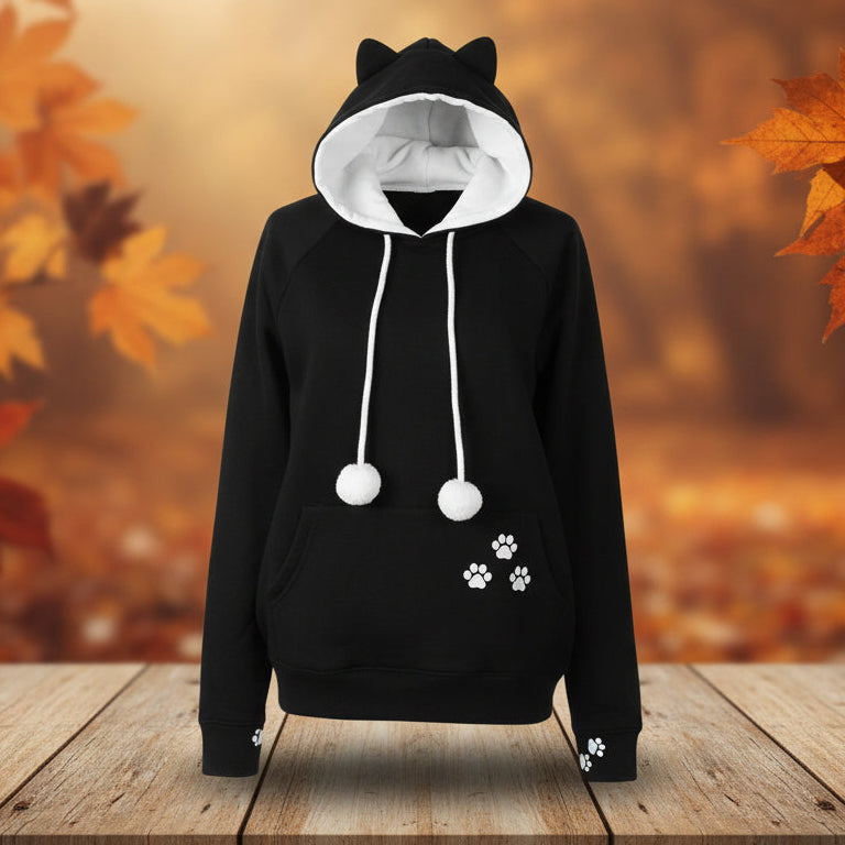 Cat Lovers Hoodie – Unisex Casual Cat Graphic Pullover