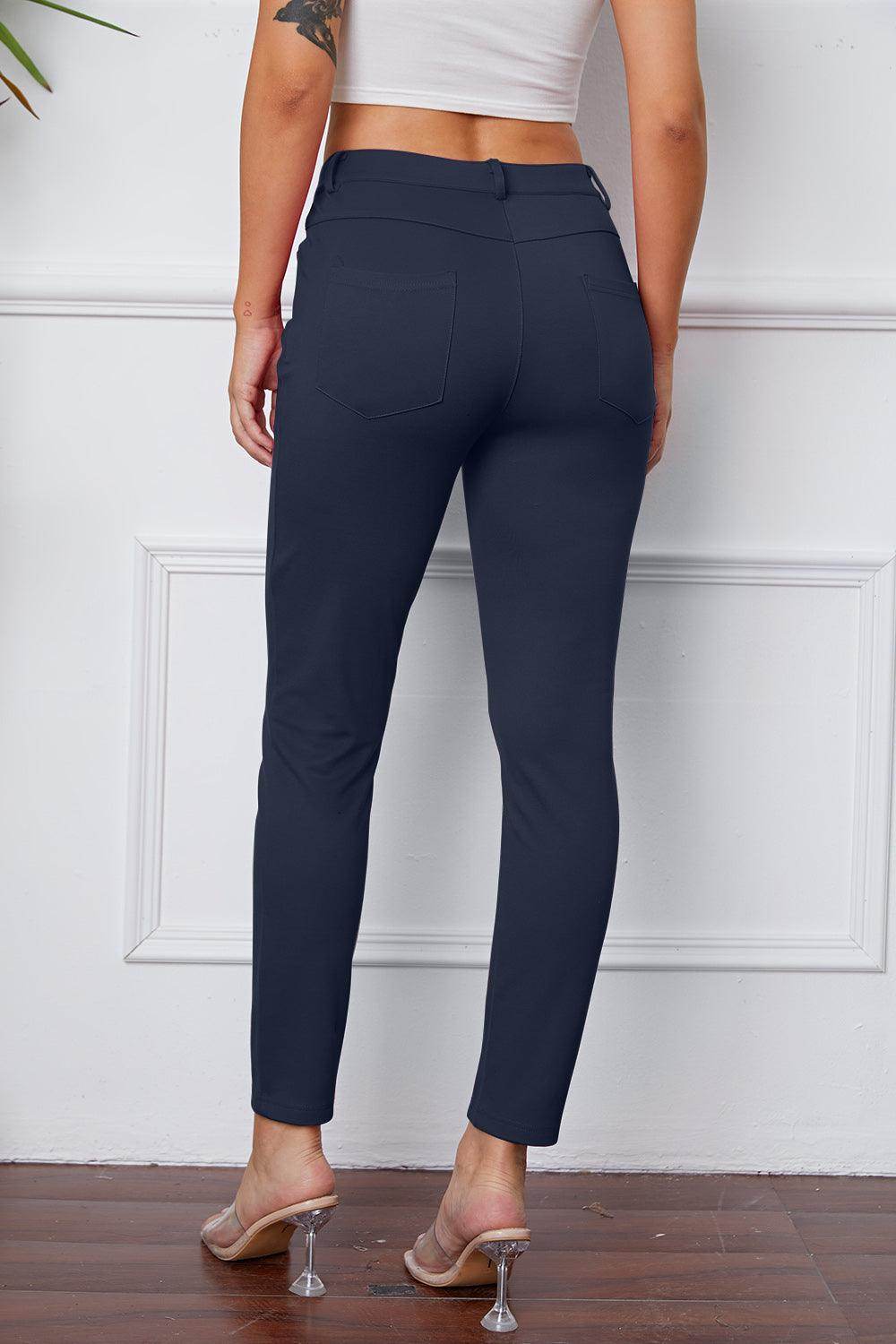 StretchyStitch Pants by Basic Bae for Comfort and Style