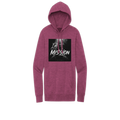 I’m On A Mission Logo Unisex Fleece Hoodie | District DT6100 Awareness Pink Heather