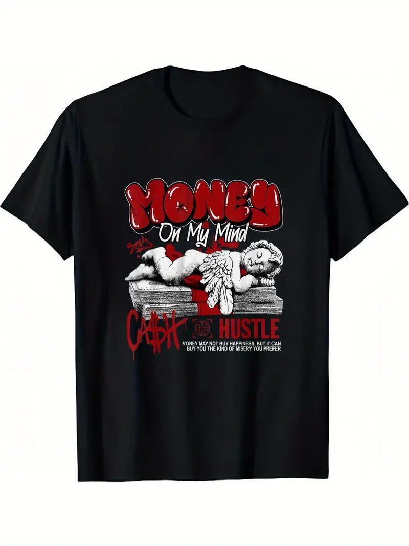 Men's Printed Short-sleeved T-shirt