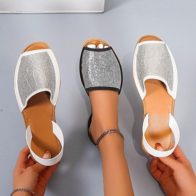 Womens Leisure Versatile And Fashionable Open-toe Sandals
