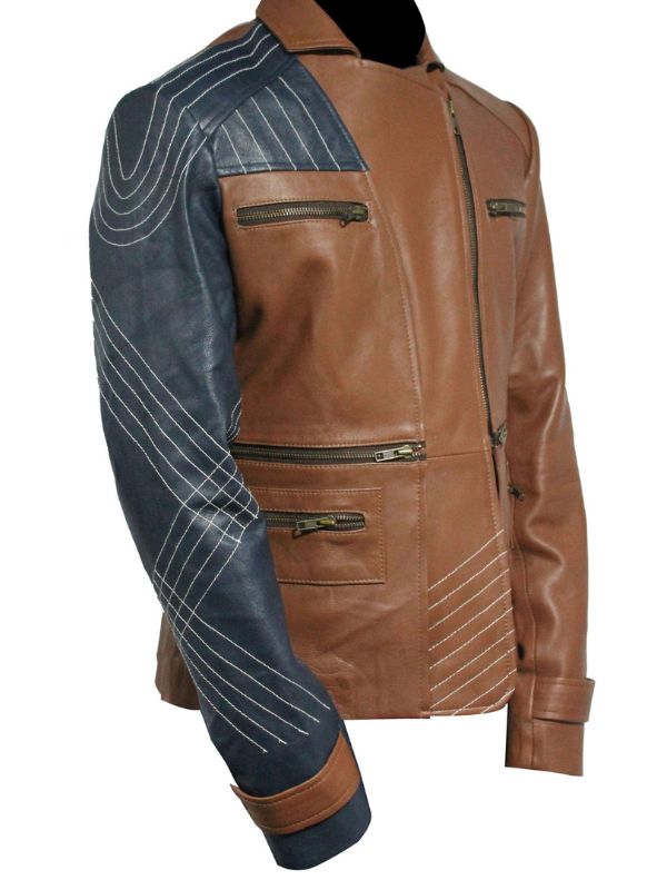 Women's Leather Jacket - Brown