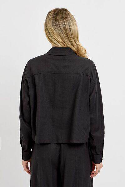 RISEN Button Down Long Sleeve Shirt for Timeless Style