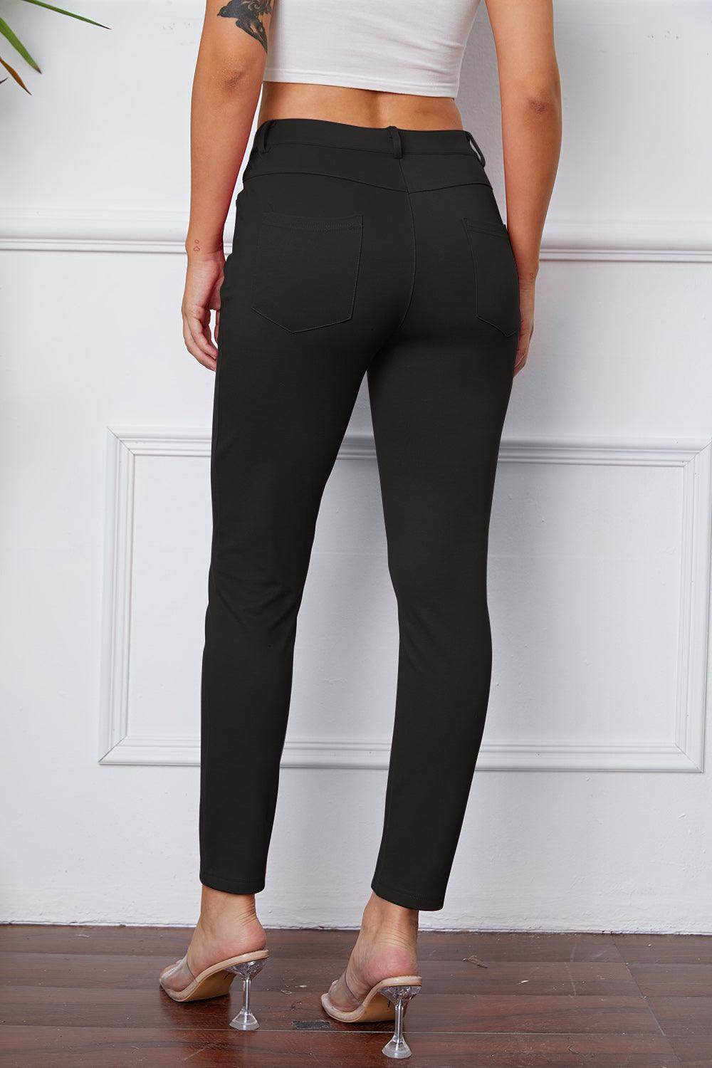 StretchyStitch Pants by Basic Bae for Comfort and Style