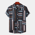 Short Sleeve Button-Down Casual Shirt