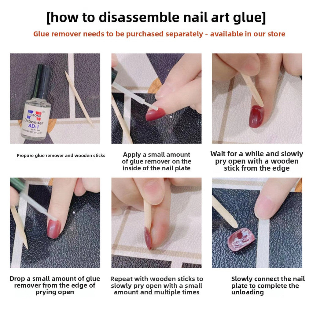1032- Handmade press on nails fake nails removable