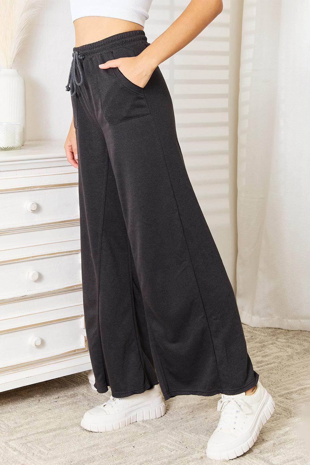 Basic Bae Wide Leg Pocketed Pants for Stylish Comfort