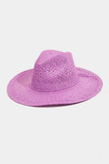 Fame Straw Braided Sun Hat for Stylish Summer Protection