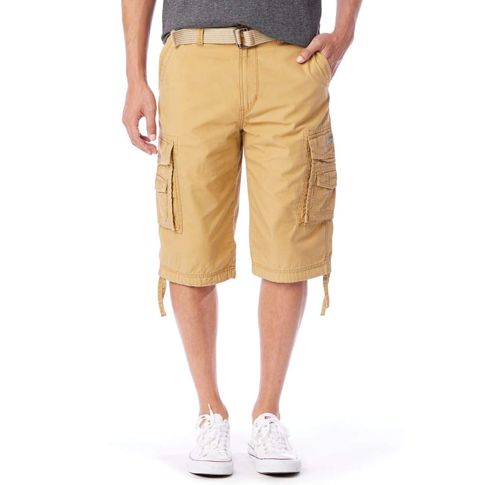 Unionbay Men's Cordova Belted Messenger Cargo Short - Reg and Big and Tall Sizes