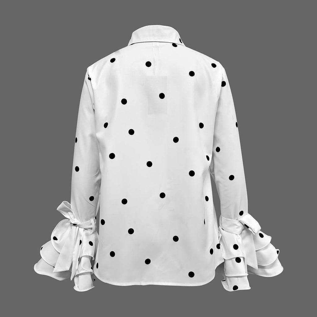 UOOZEE Womens Button Down Shirt Long Sleeve Dress Shirts Solid Work Blouse