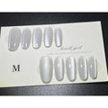 1079 Handmade Nail Wear Nail Art Reusable Press on Nails False Nails 2PCS