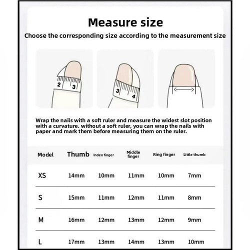 1014- Handmade press on nails fake nails removable