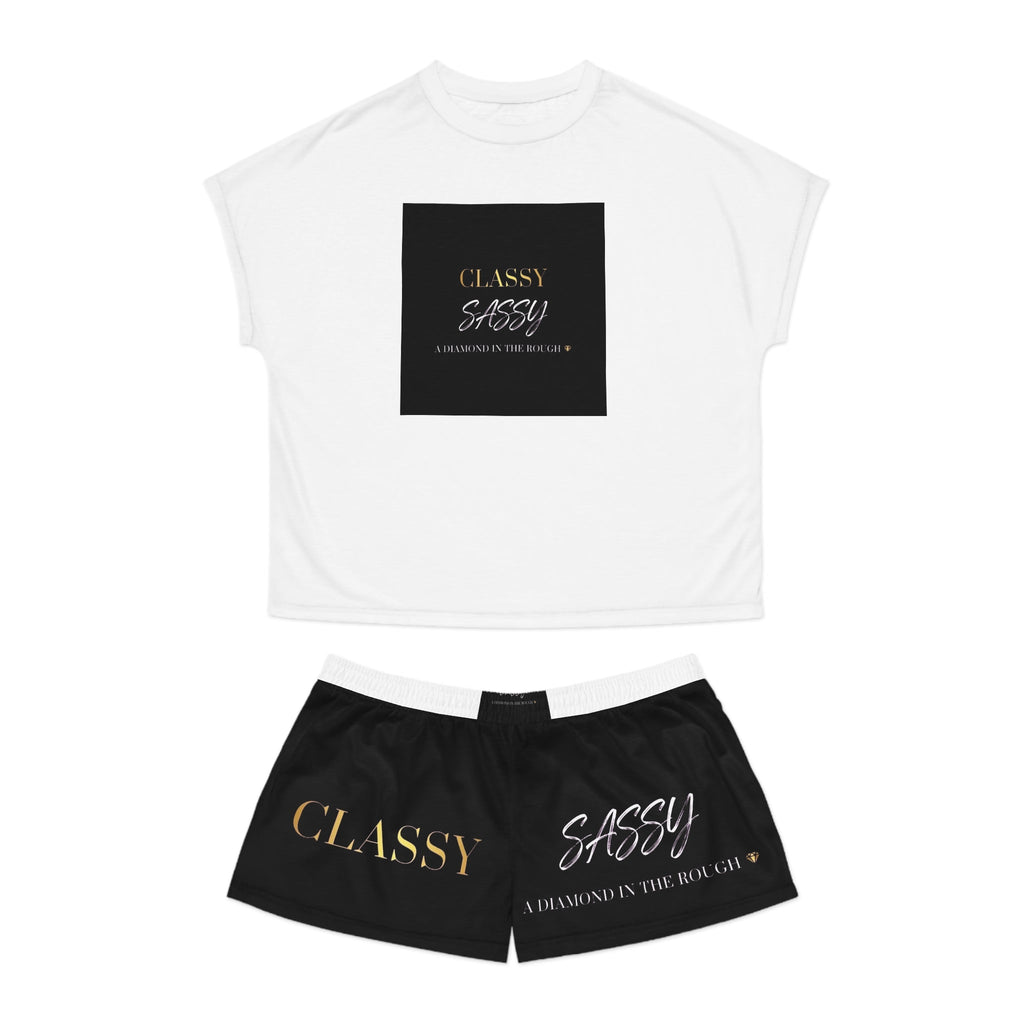 Classy & Sassy Women's Pajama Set — 'Classy Sassy' Graphic Sleepwear