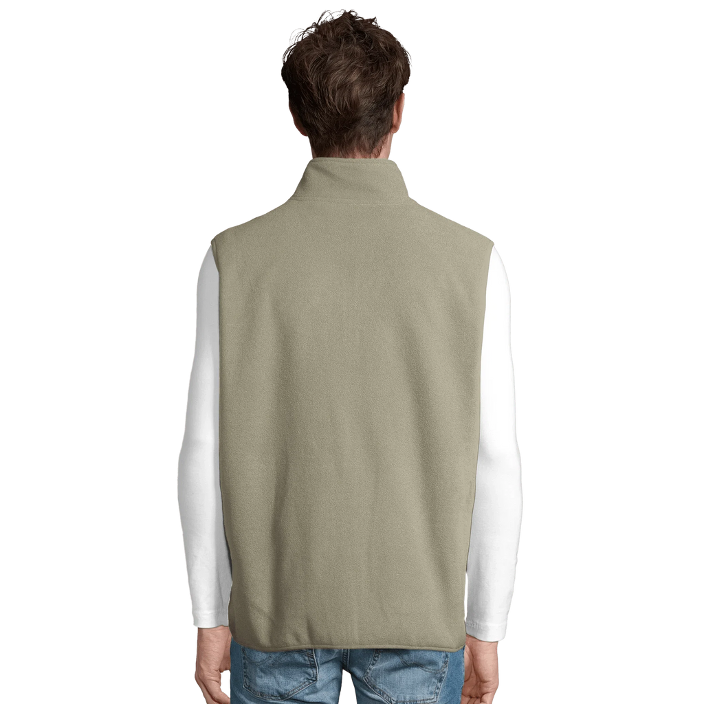 Favor the ultimate shortcut Unisex Microfleece Zip Vest With 100% recycled polyester | SOL'S Factor BW 03822 Rope