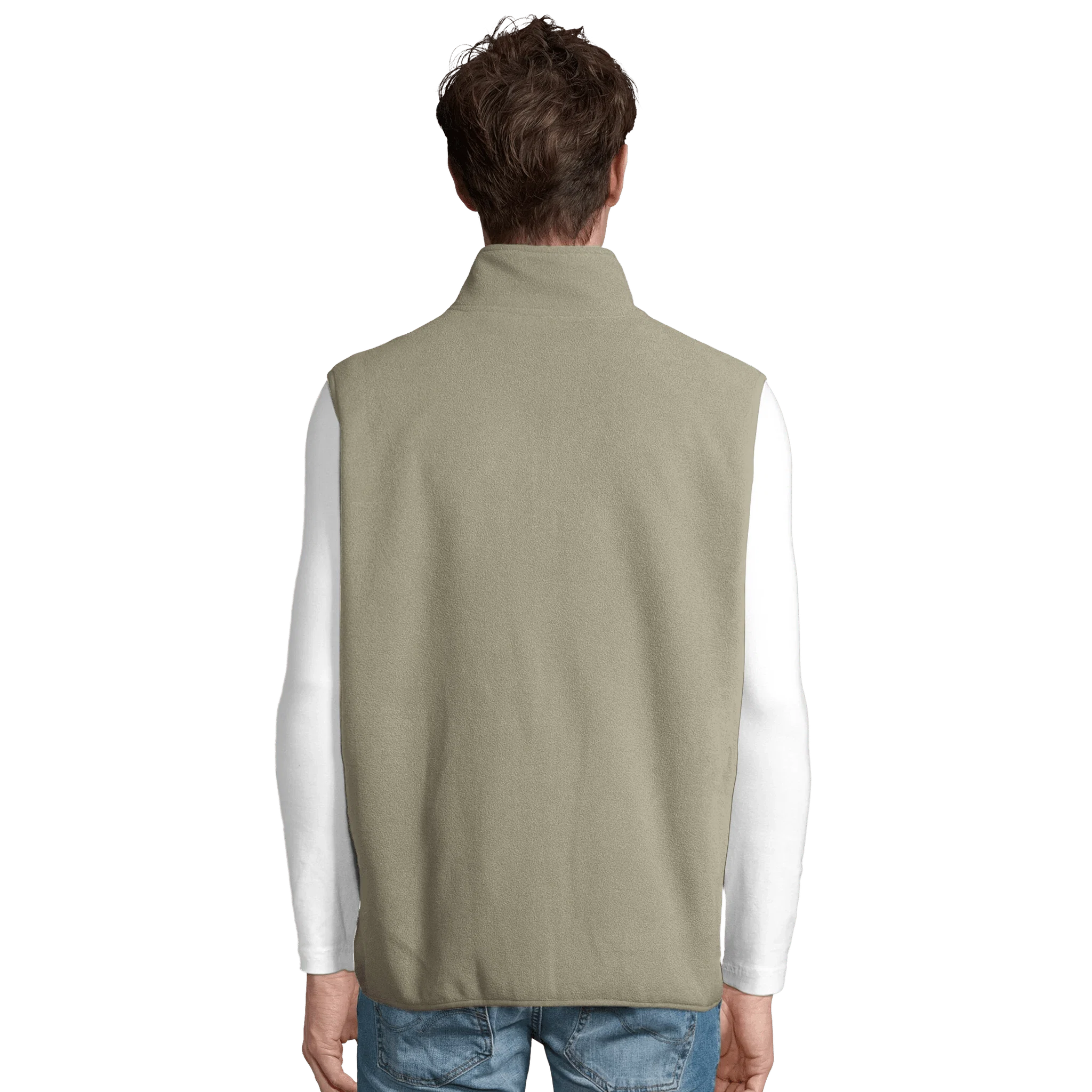 Favor the ultimate shortcut Unisex Microfleece Zip Vest With 100% recycled polyester | SOL'S Factor BW 03822 Rope