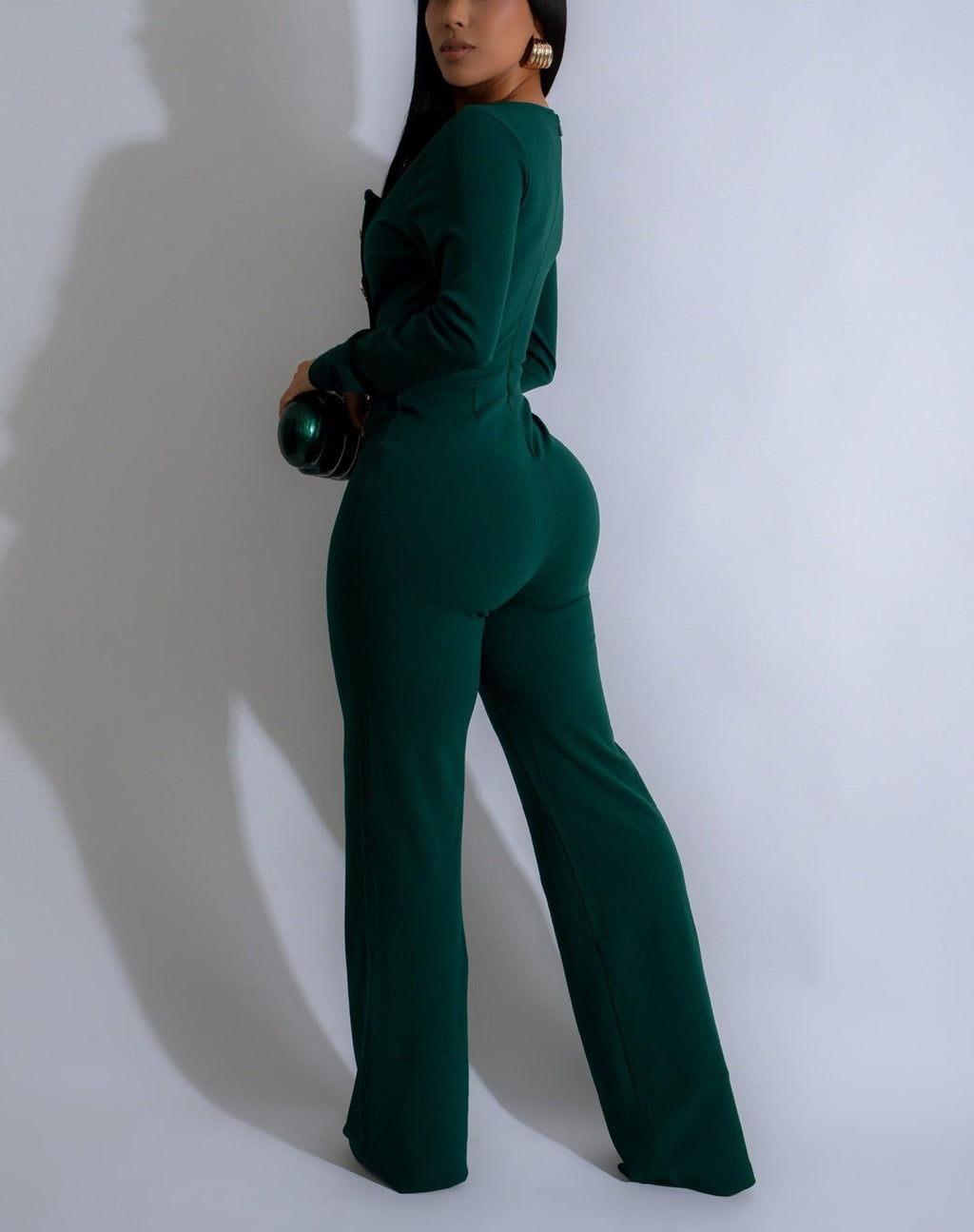 Elegant Jumpsuit for Women Dressy Sexy Plus Size Wide Leg Pant Suit One Piece Party Outfits
