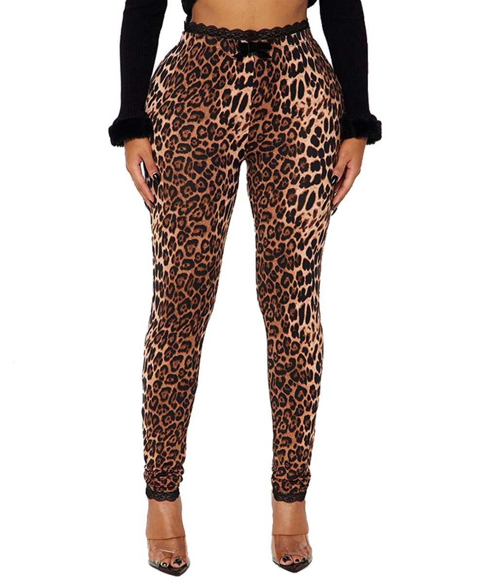 Women's Sexy See Through Sheer Mesh Pants Leggings High Waist Casual Sweatpants Tights