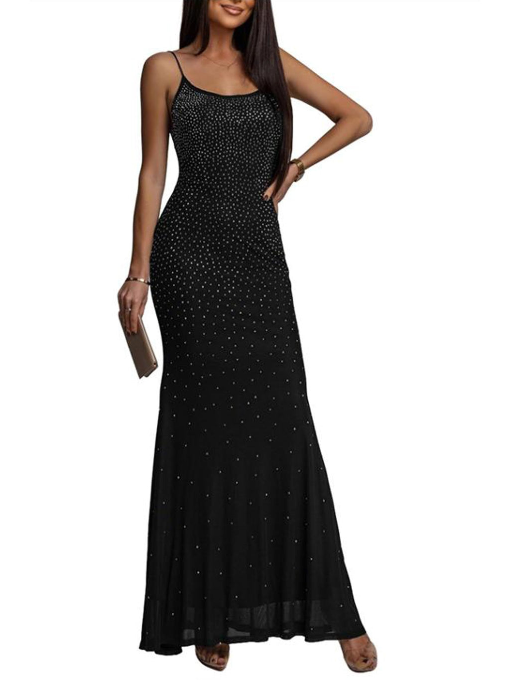 Figdaw Elegant Long Prom Dresses Sexy Evening Gowns for Women Formal Events 2025