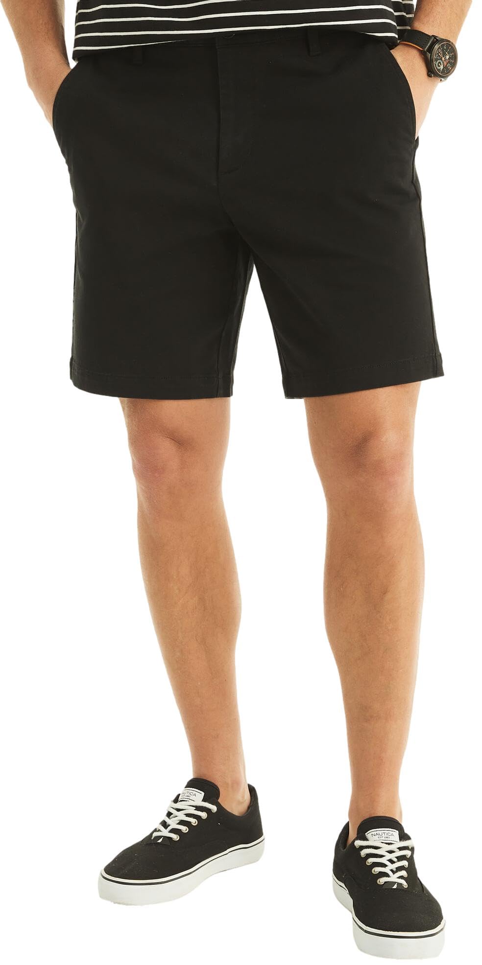 Nautica Mens Nautica 8.5" Deck Short