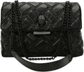 Women's Elegant Quilted Design Cute Shoulder Bag, Fashionable Shoulder Crossbody Chain Women's Bag for Women & Girls