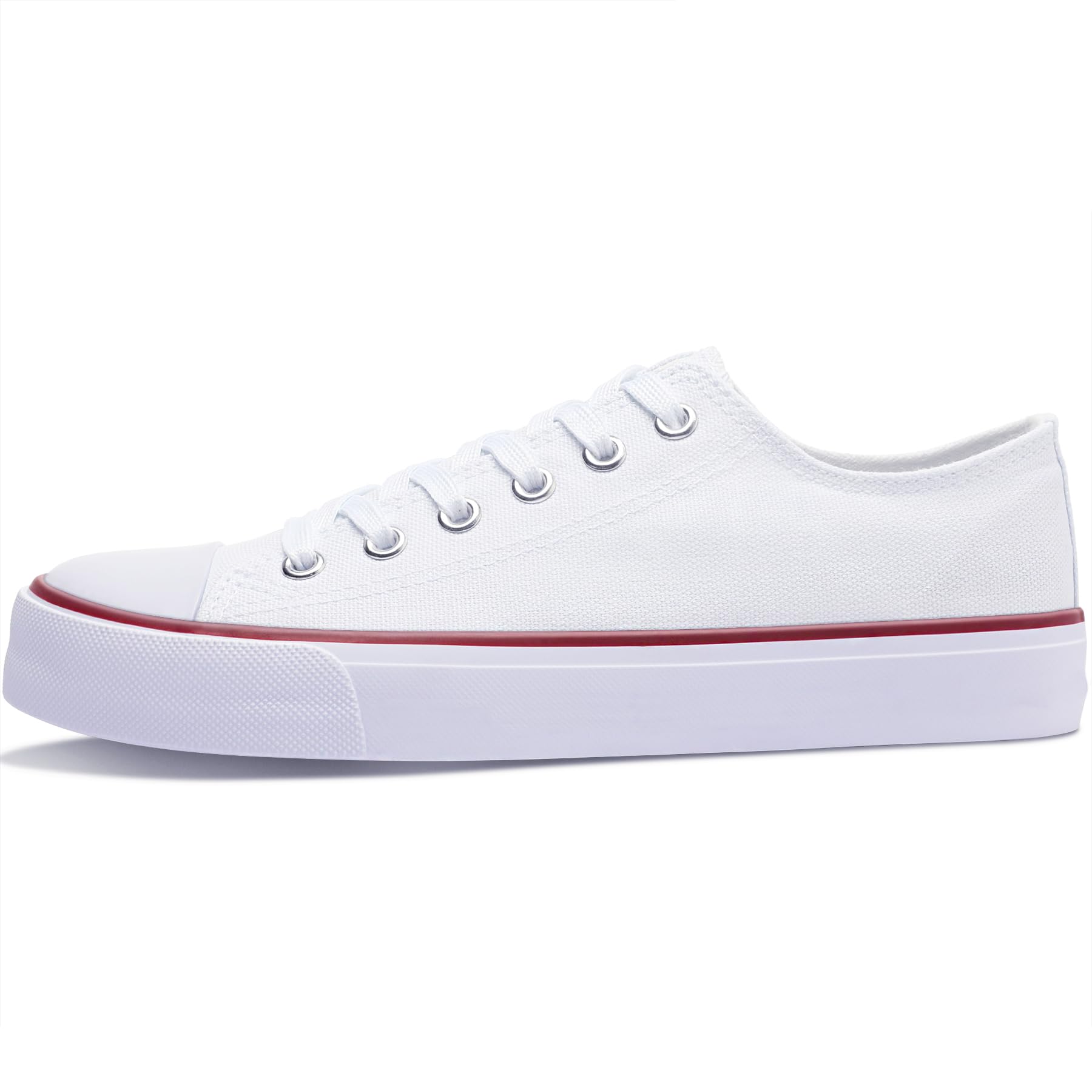 Obtaom Unisex Canvas Shoes Low Top Fashion Sneakers Slip on Walking Shoe