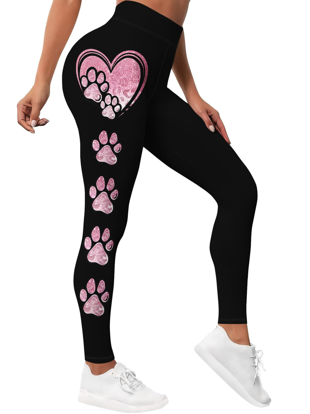 PAGYMO Printed Leggings for Women Crazy High Waisted Running Yoga Pants | Graphic print, cute crazy colorful pattern, high waisted leggings, athletic workout gym running yoga pants